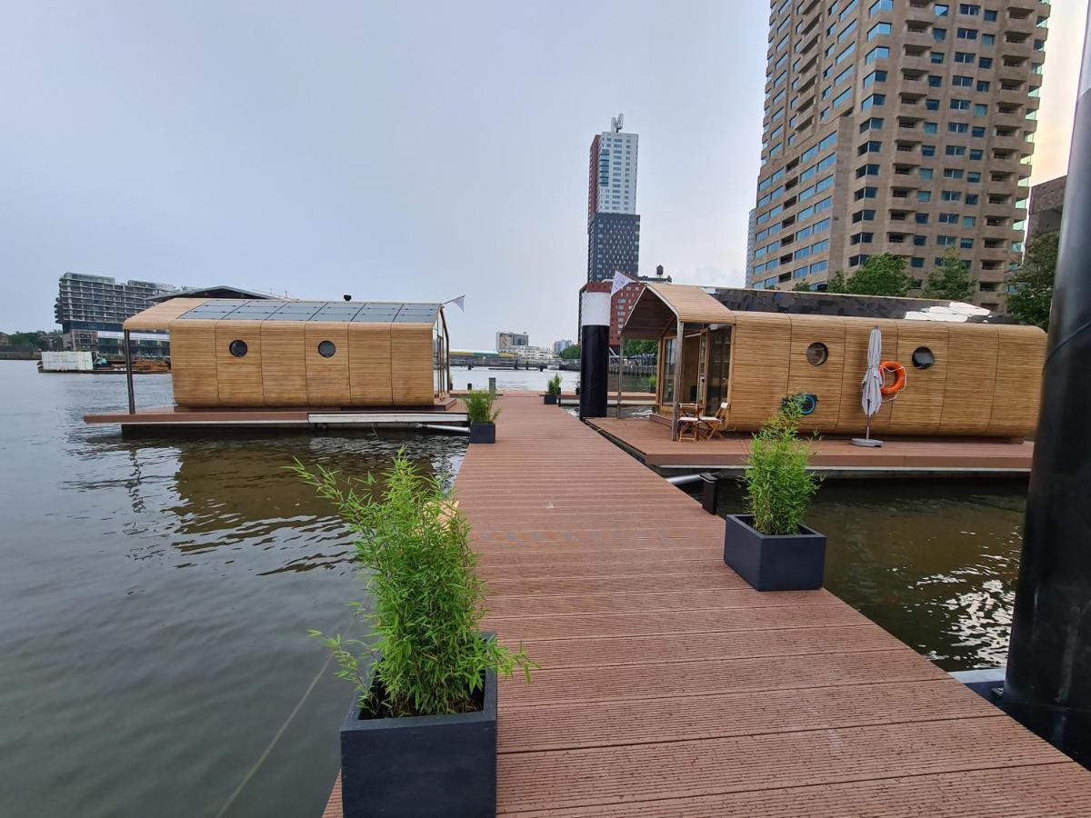 Willa Wikkelboat Nr1 At Floating Rotterdam Rijnhaven Zewnętrze zdjęcie