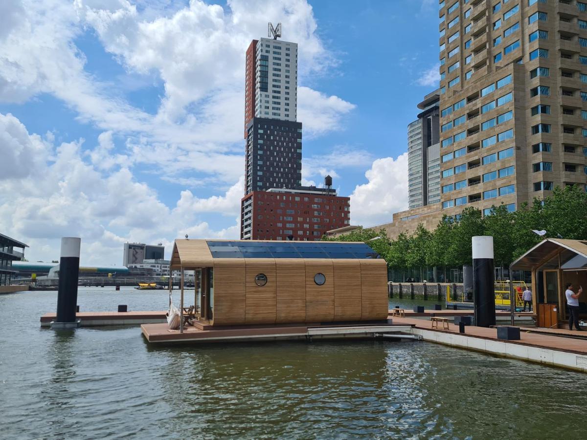 Willa Wikkelboat Nr1 At Floating Rotterdam Rijnhaven Zewnętrze zdjęcie