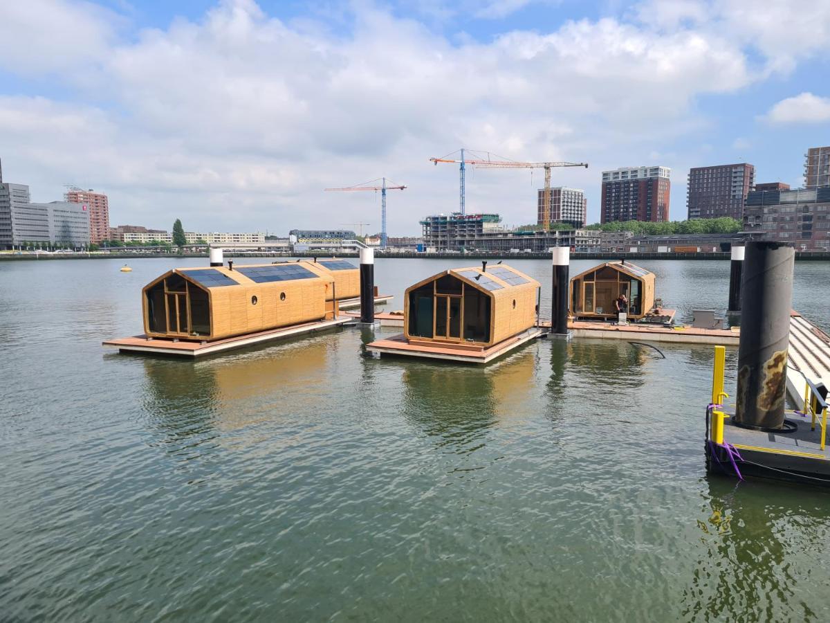 Willa Wikkelboat Nr1 At Floating Rotterdam Rijnhaven Zewnętrze zdjęcie