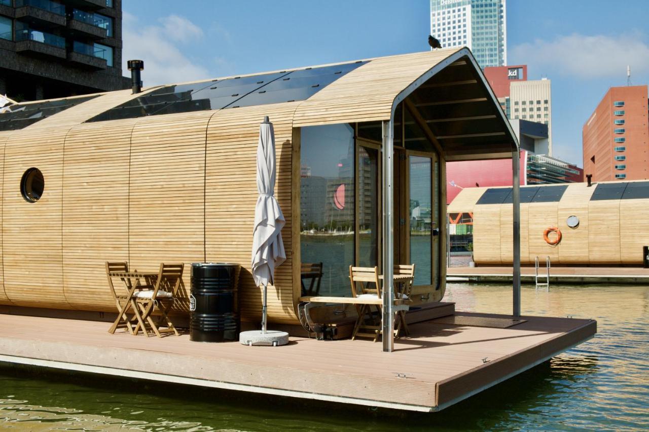 Willa Wikkelboat Nr1 At Floating Rotterdam Rijnhaven Zewnętrze zdjęcie