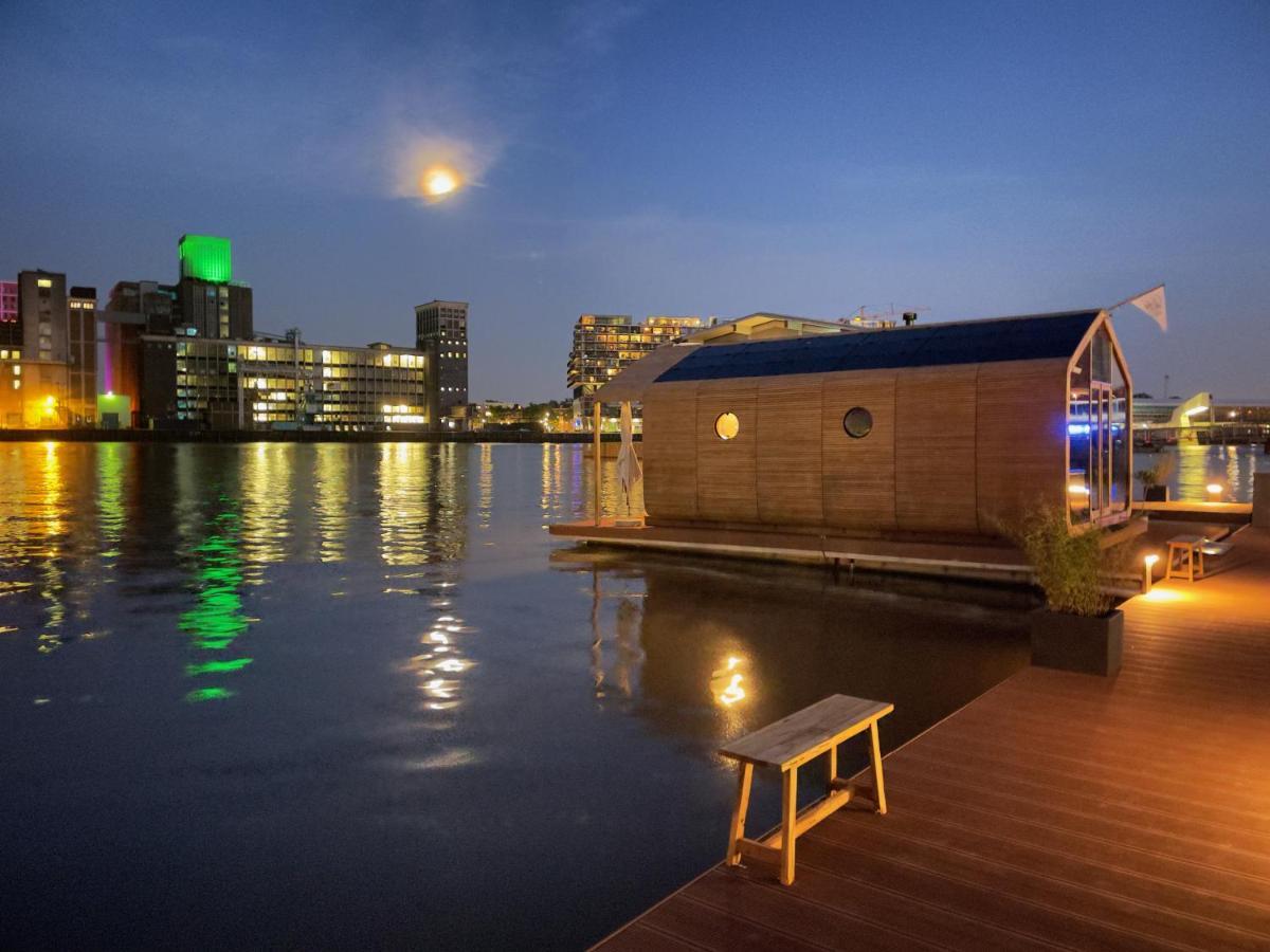 Willa Wikkelboat Nr1 At Floating Rotterdam Rijnhaven Zewnętrze zdjęcie